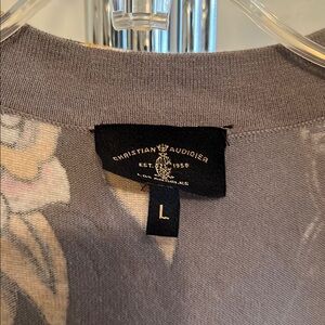 Christian Audigier Gray sweater